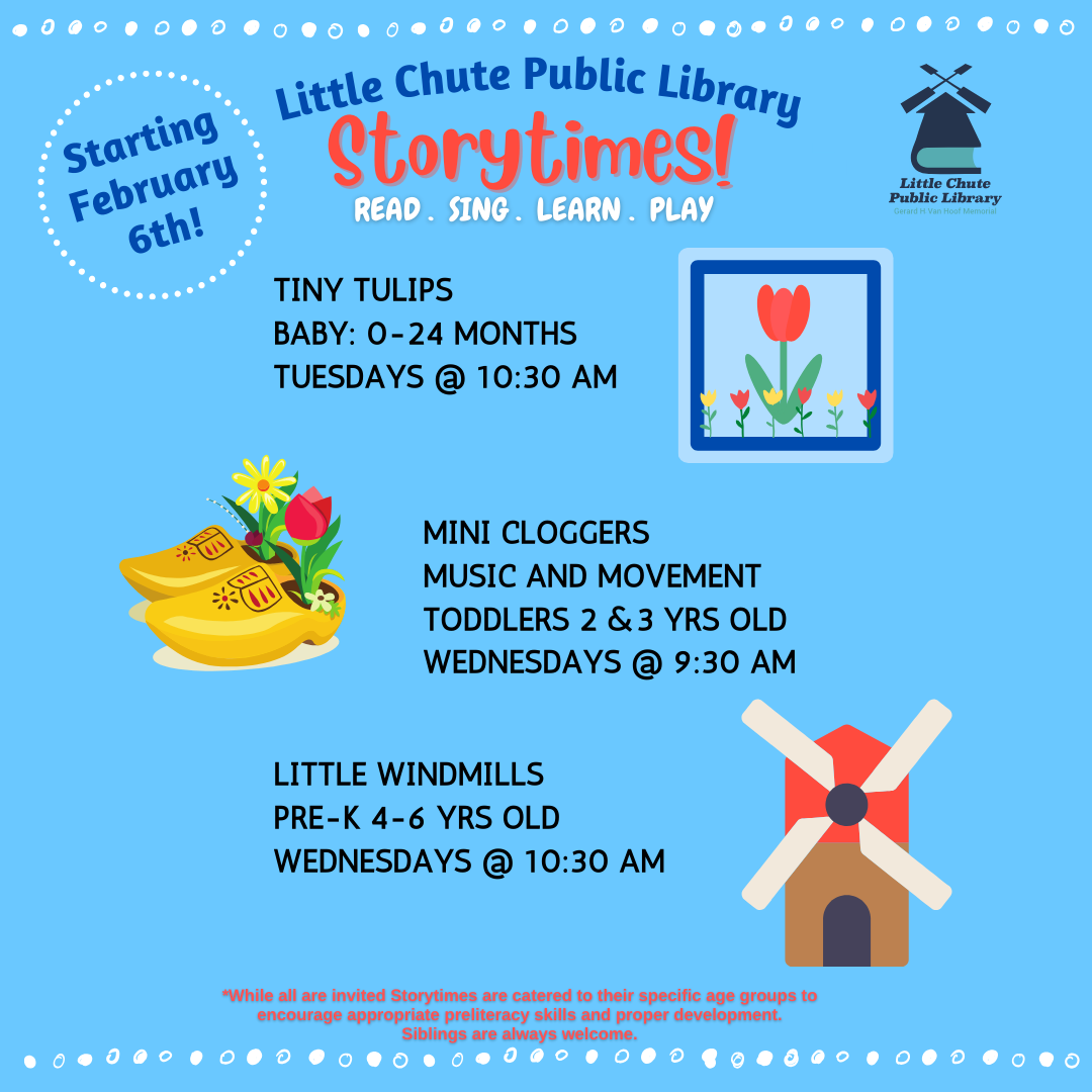 Events Page Little Chute Public Library