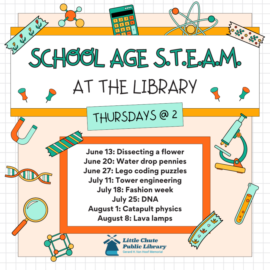 Events Page Little Chute Public Library