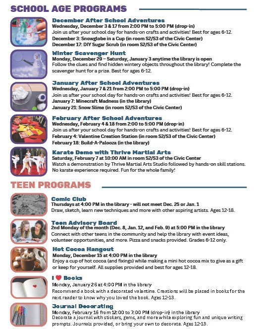 Winter 2025 guide page 3